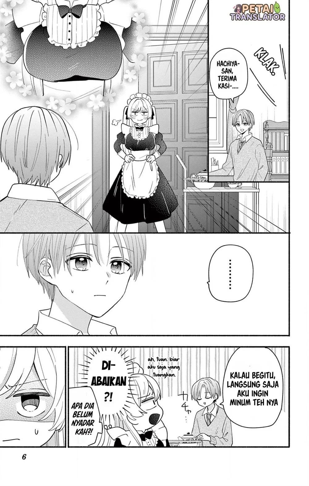 Maid wa Koisuru Hachiya-kun Chapter 16 - halaman 6