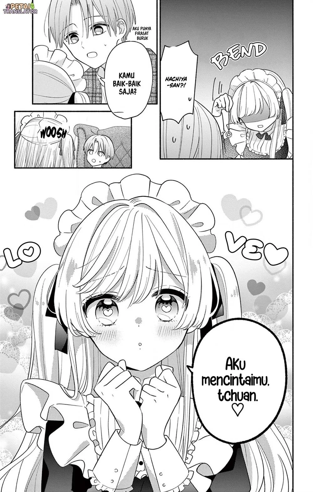 Maid wa Koisuru Hachiya-kun Chapter 17 - halaman 9