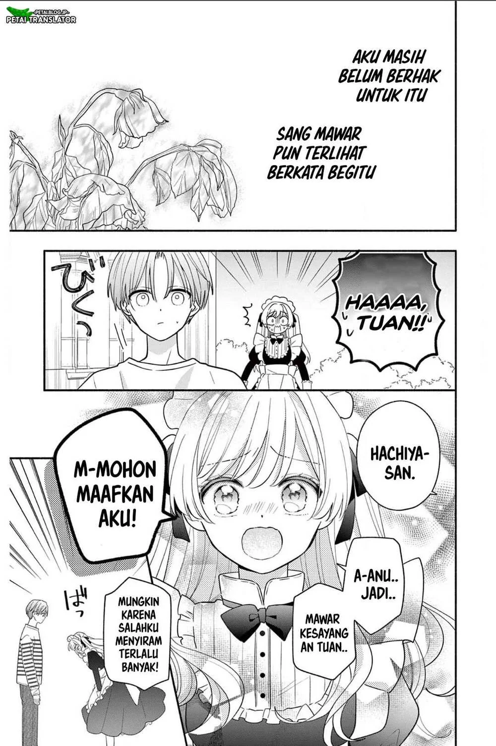 Maid wa Koisuru Hachiya-kun Chapter 19 - halaman 15