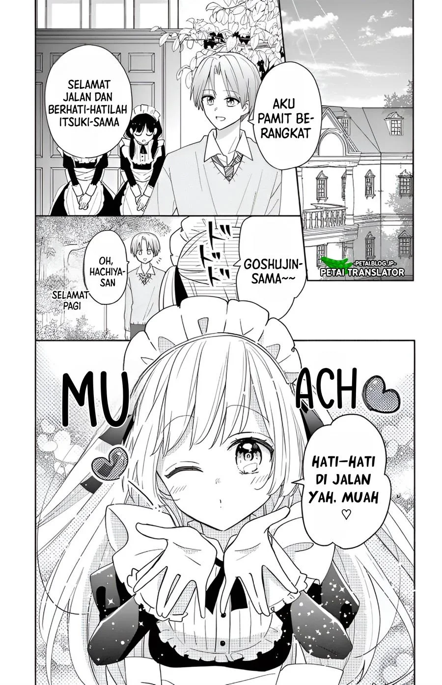 Maid wa Koisuru Hachiya-kun Chapter 2 - halaman 4