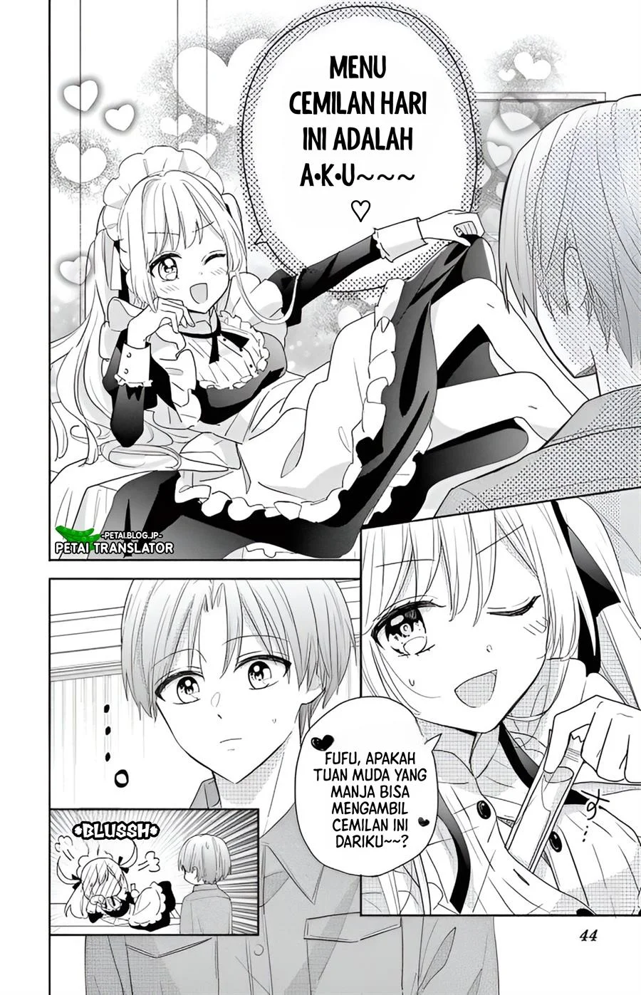 Maid wa Koisuru Hachiya-kun Chapter 2 - halaman 8