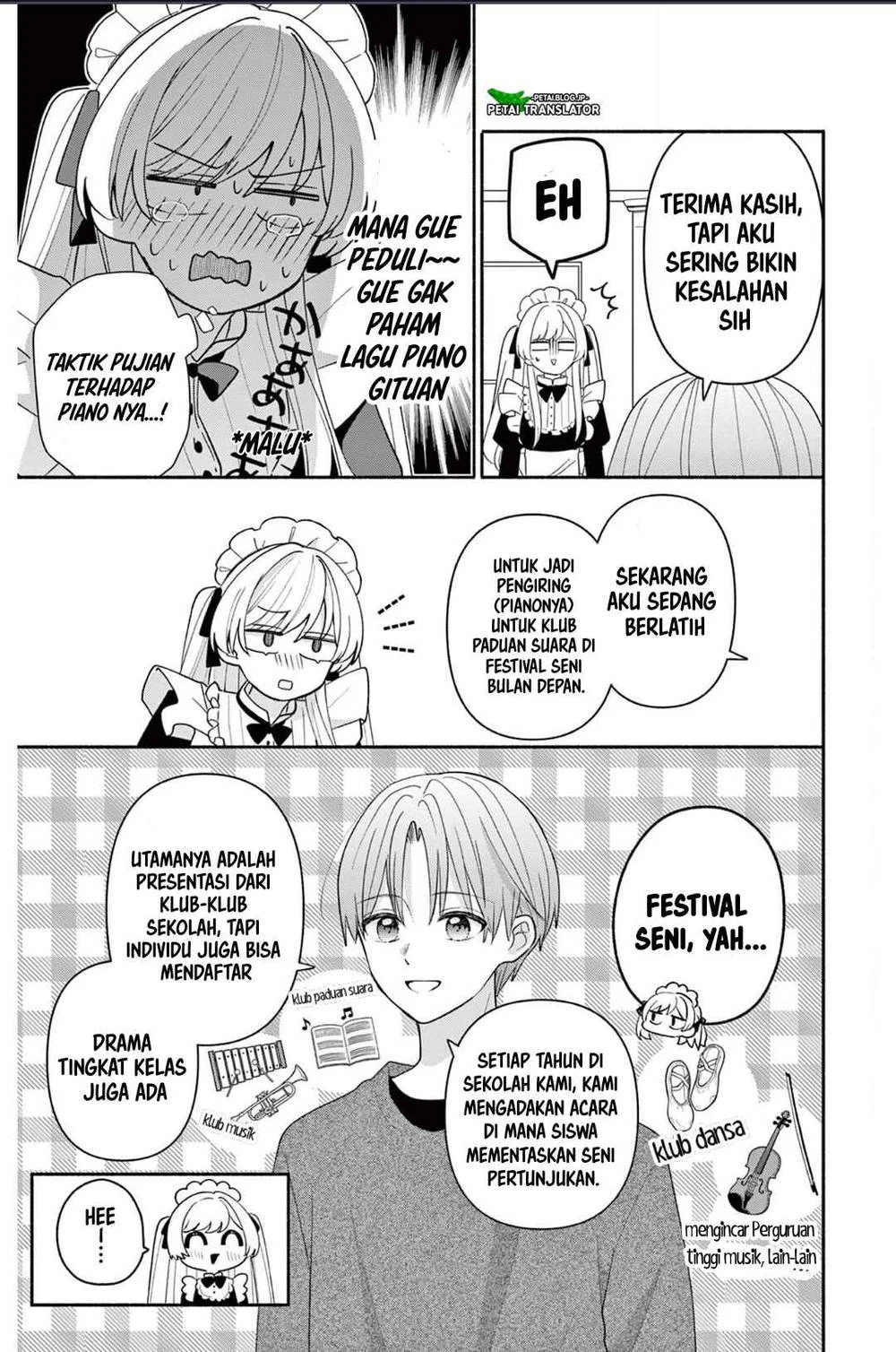 Maid wa Koisuru Hachiya-kun Chapter 20 - halaman 3