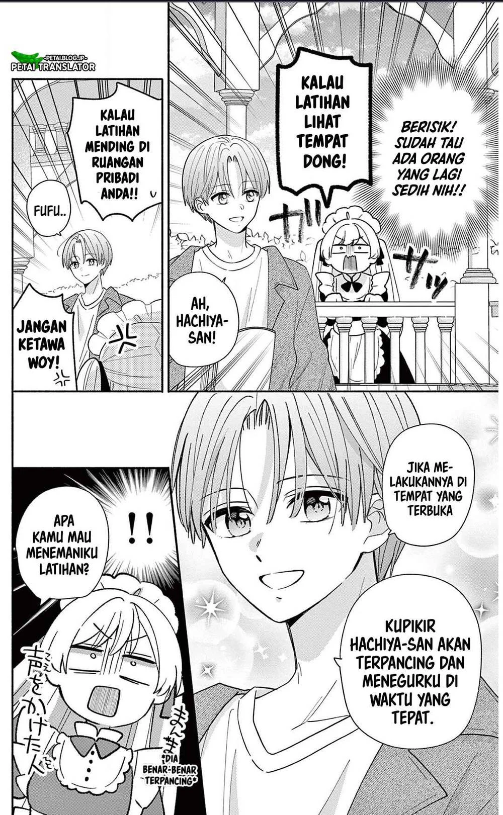 Maid wa Koisuru Hachiya-kun Chapter 21 - halaman 4