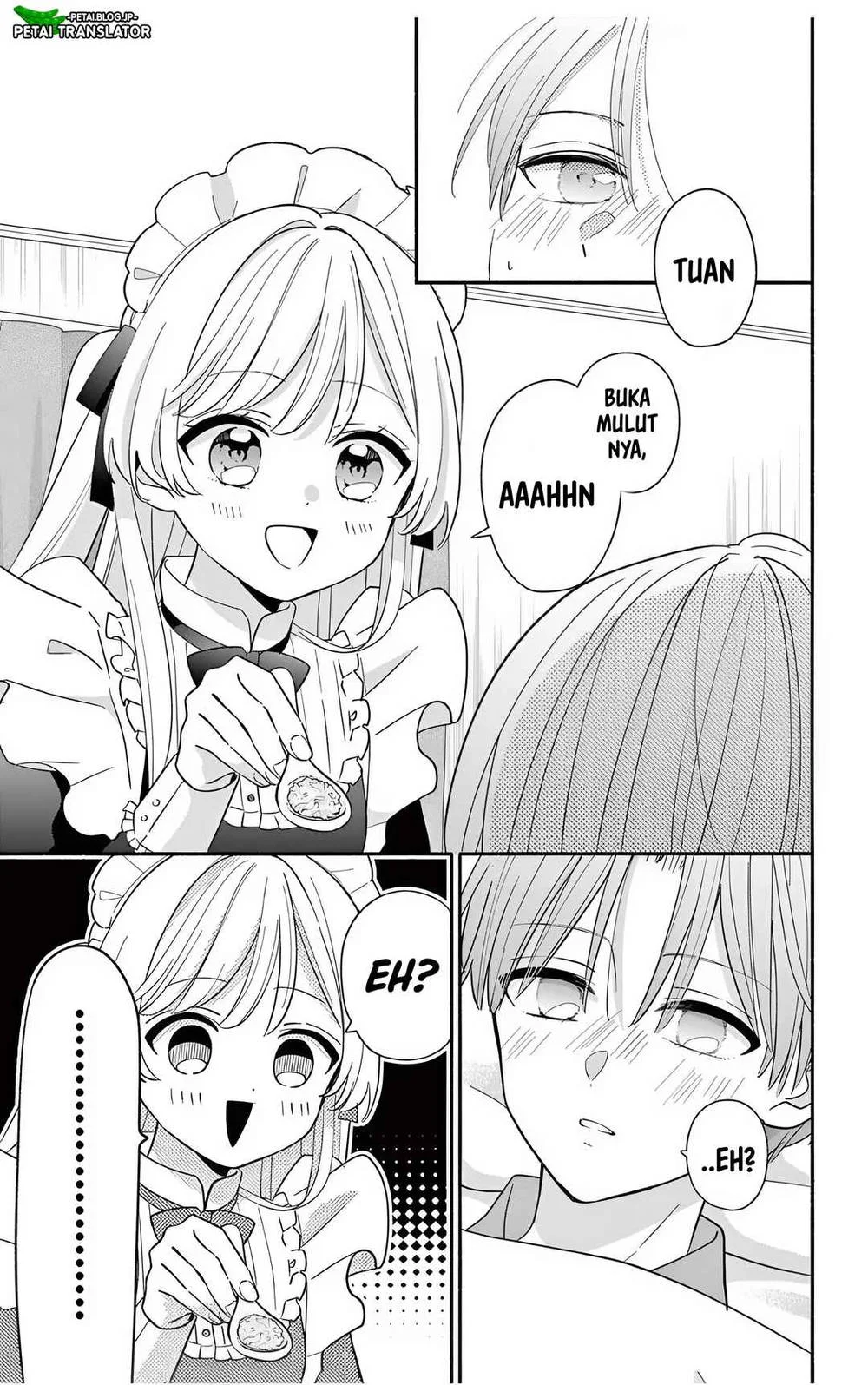 Maid wa Koisuru Hachiya-kun Chapter 23.2 - halaman 10