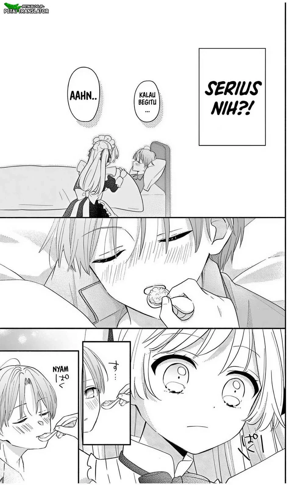 Maid wa Koisuru Hachiya-kun Chapter 23.2 - halaman 12