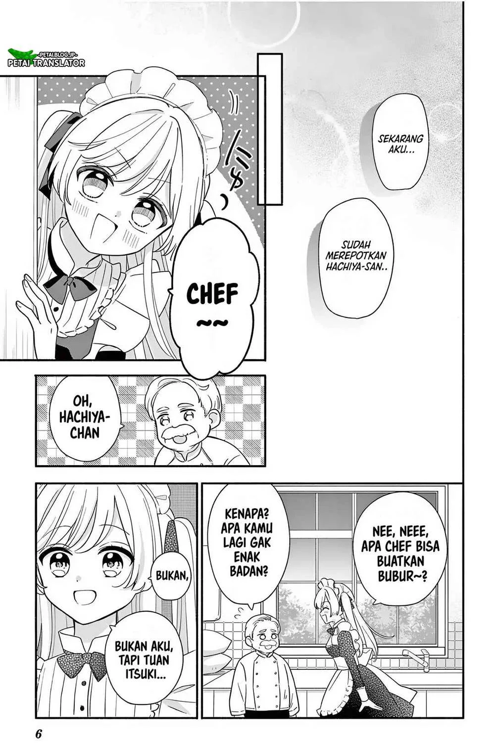 Maid wa Koisuru Hachiya-kun Chapter 23.2 - halaman 6