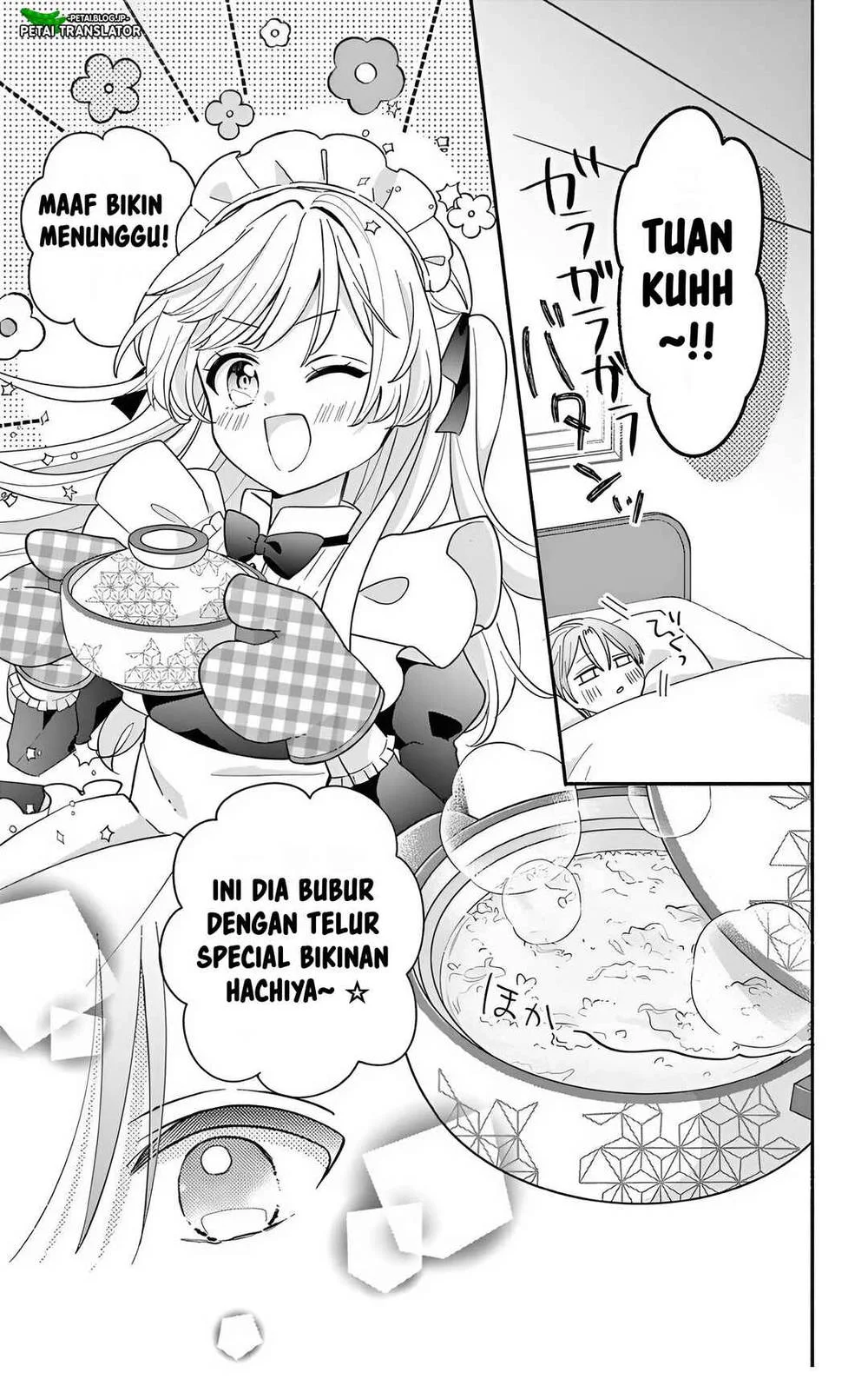 Maid wa Koisuru Hachiya-kun Chapter 23.2 - halaman 8