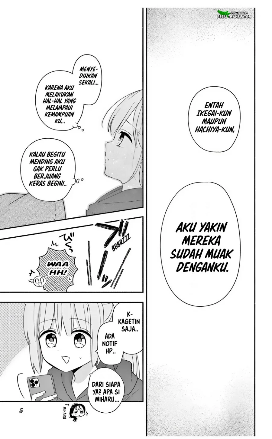 Maid wa Koisuru Hachiya-kun Chapter 23.3 - halaman 5