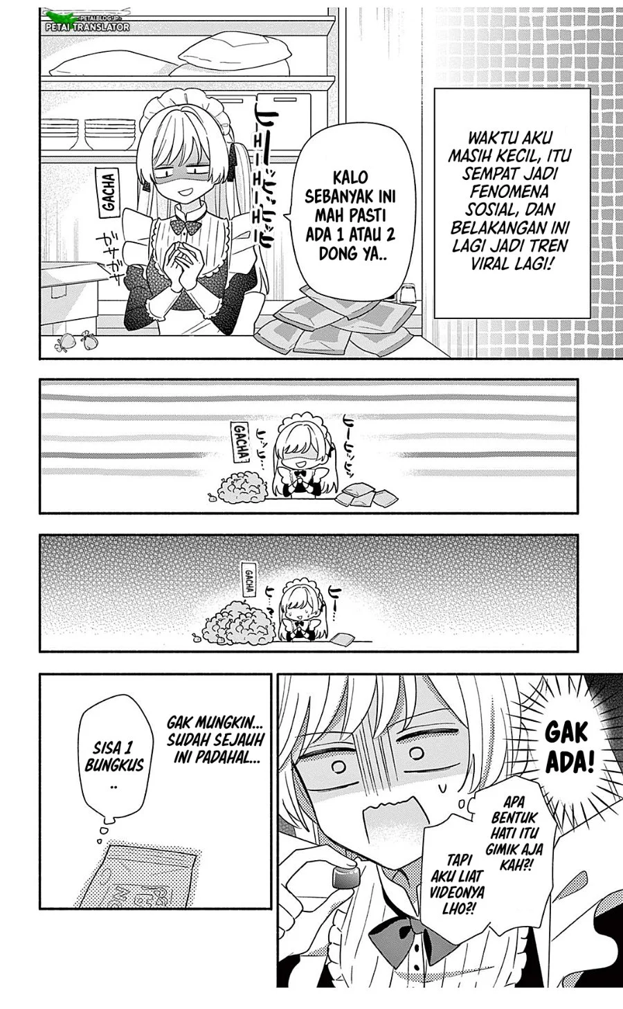 Maid wa Koisuru Hachiya-kun Chapter 24.1 - halaman 18