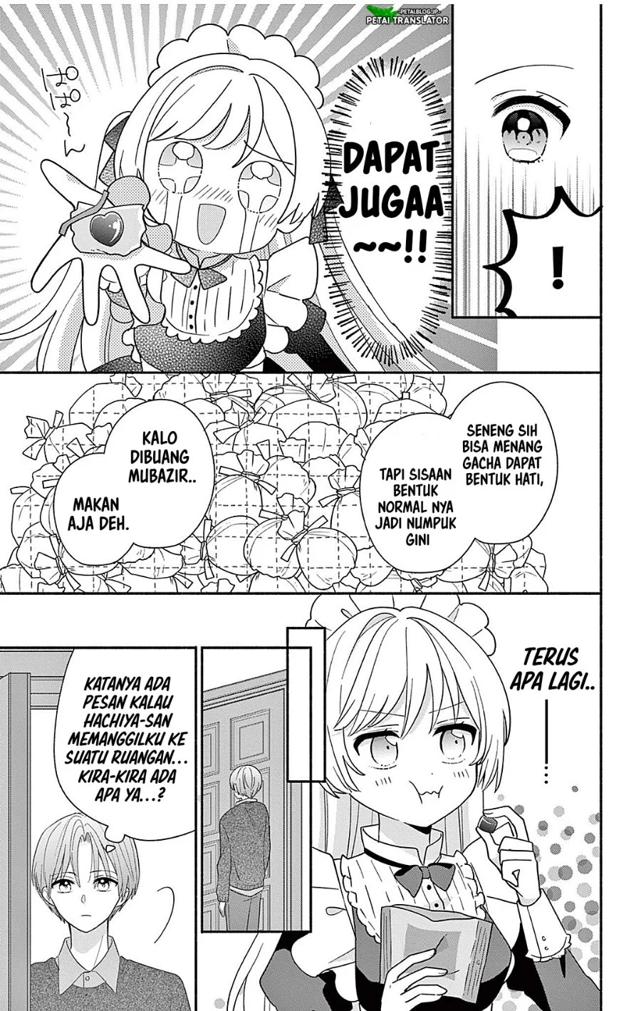 Maid wa Koisuru Hachiya-kun Chapter 24.1 - halaman 19