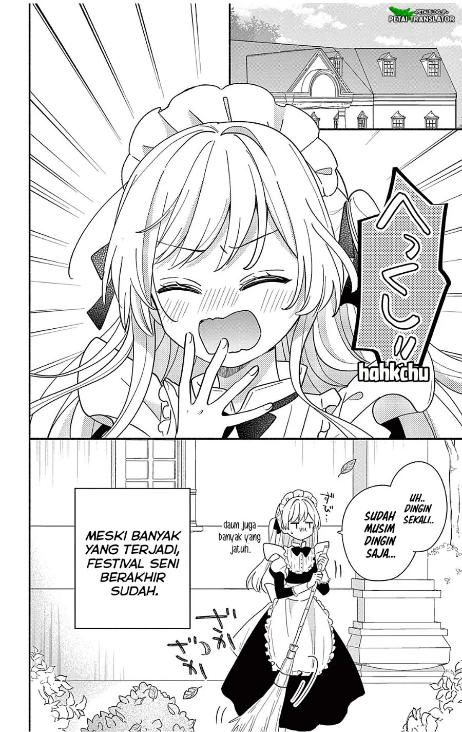 Maid wa Koisuru Hachiya-kun Chapter 24.1 - halaman 2