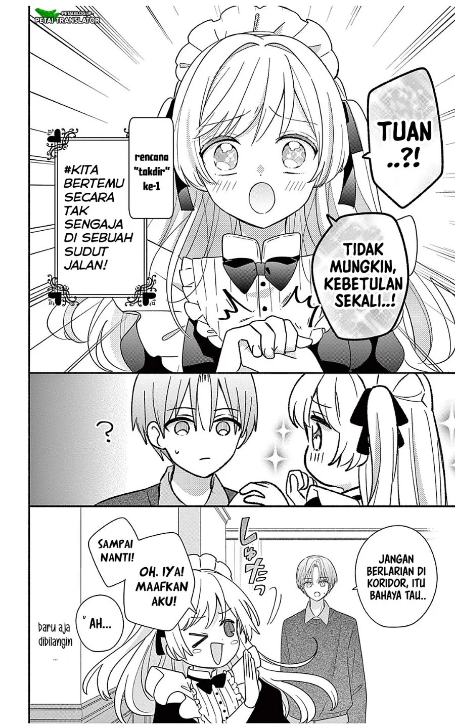 Maid wa Koisuru Hachiya-kun Chapter 24.1 - halaman 8