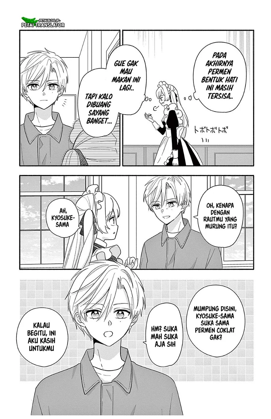 Maid wa Koisuru Hachiya-kun Chapter 24.2 - halaman 20