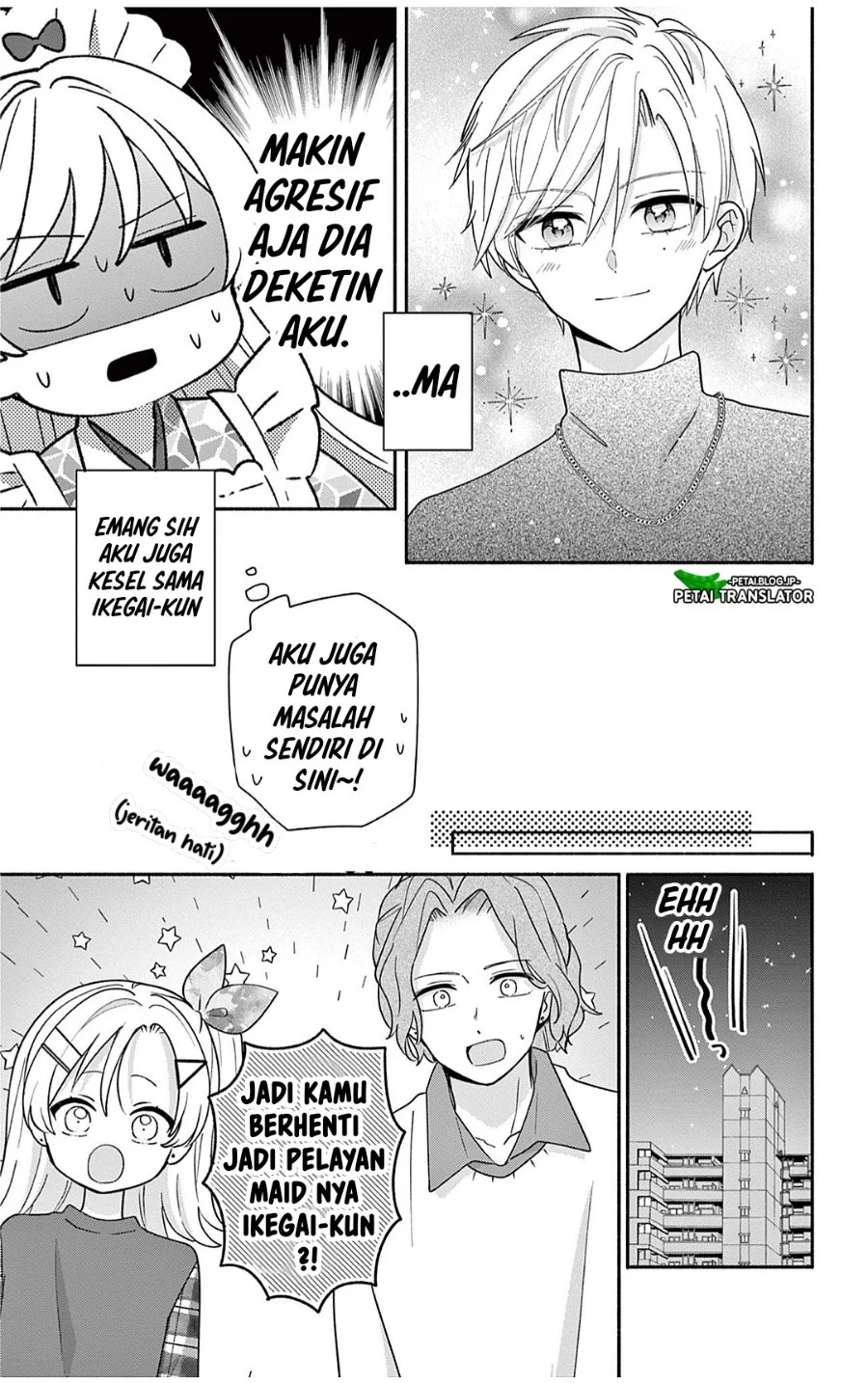 Maid wa Koisuru Hachiya-kun Chapter 27.1 - halaman 13