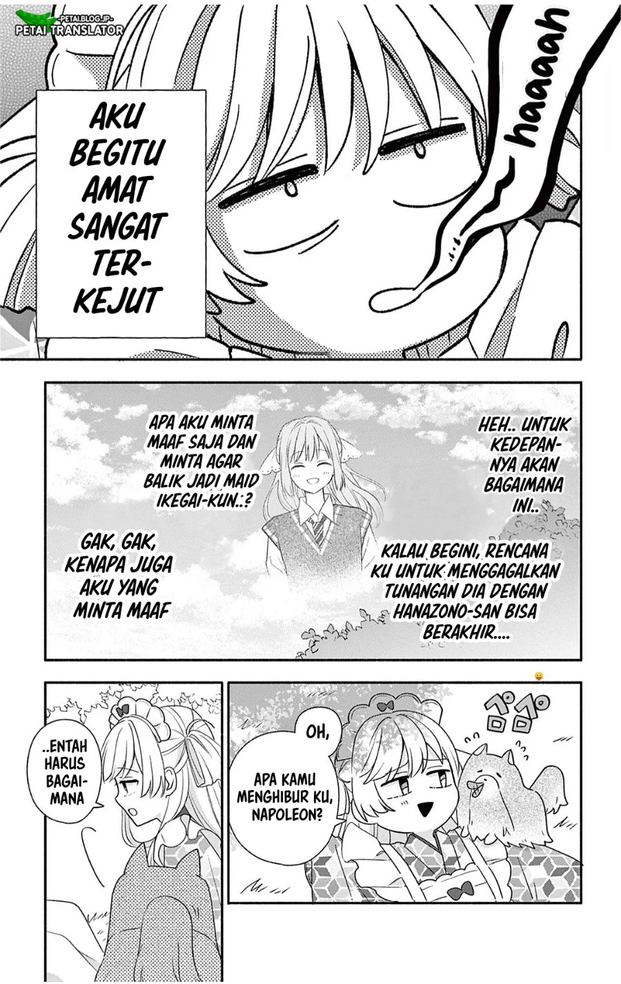 Maid wa Koisuru Hachiya-kun Chapter 28.1 - halaman 3
