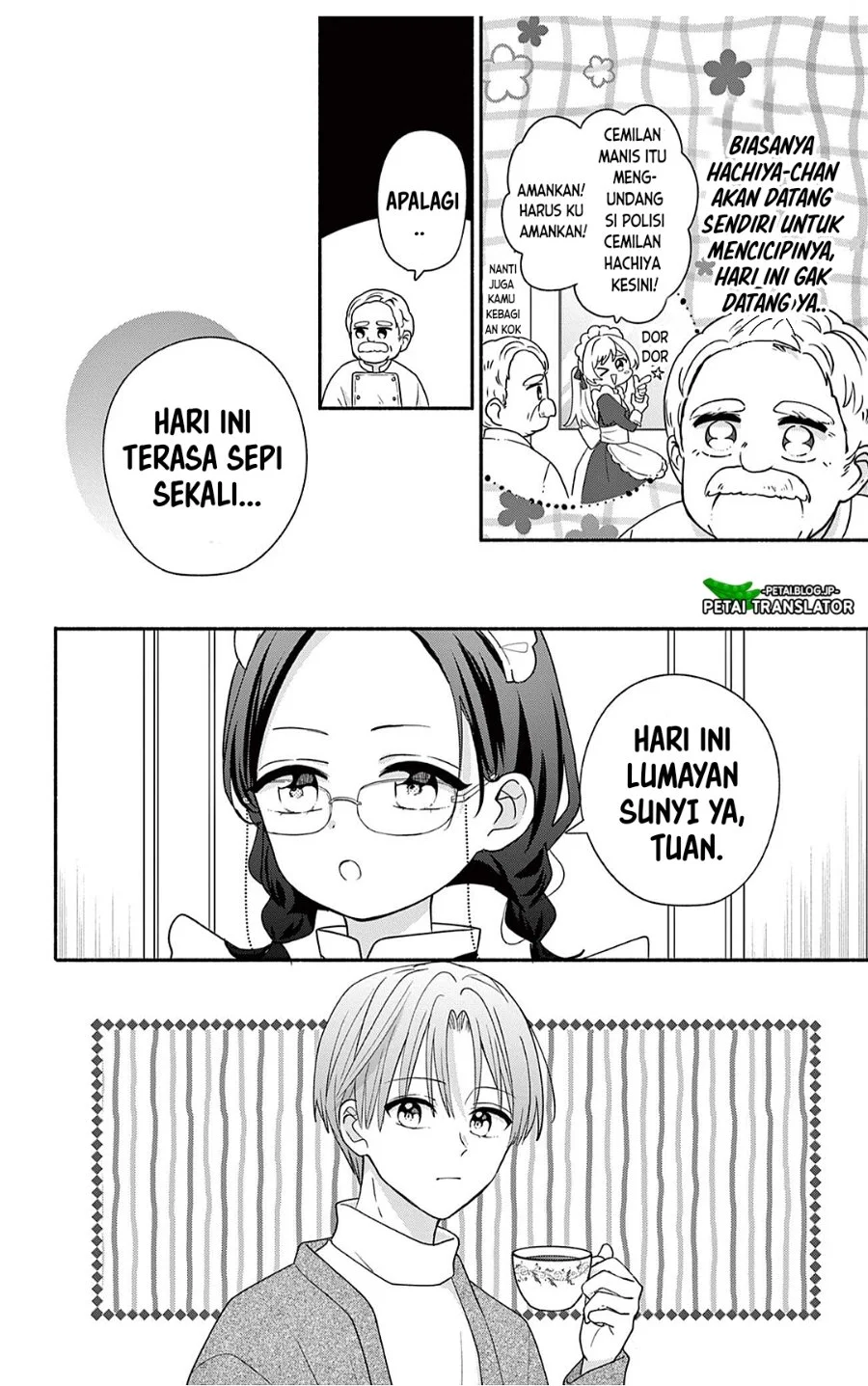 Maid wa Koisuru Hachiya-kun Chapter 28.2 - halaman 3