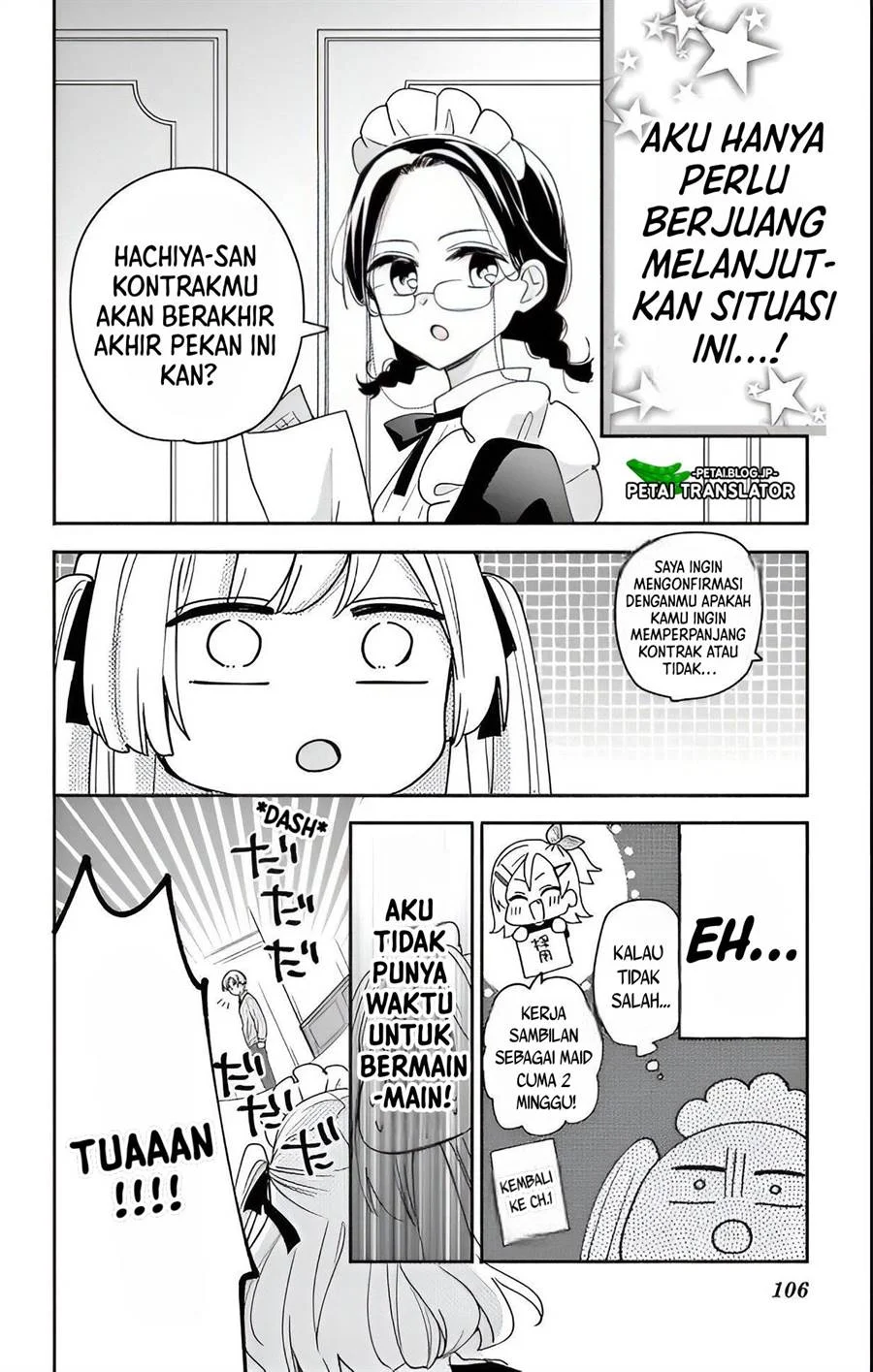 Maid wa Koisuru Hachiya-kun Chapter 4 - halaman 6