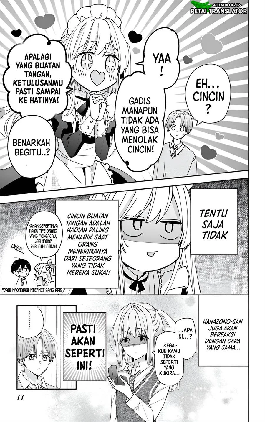 Maid wa Koisuru Hachiya-kun Chapter 5 - halaman 8