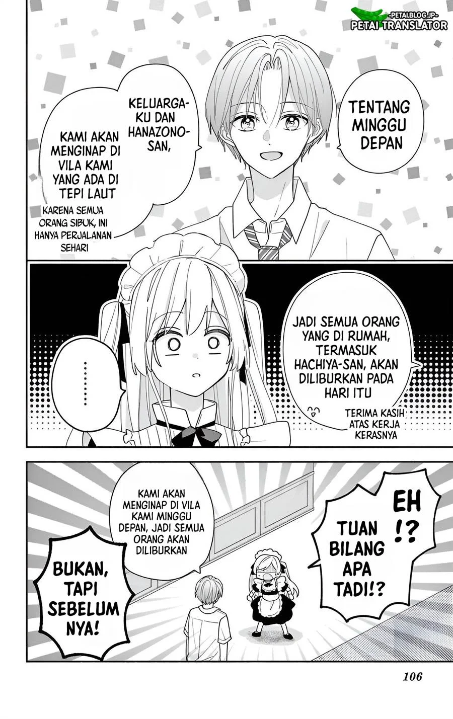 Maid wa Koisuru Hachiya-kun Chapter 8 - halaman 7