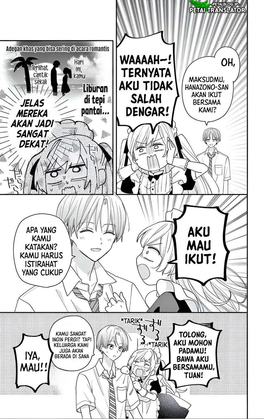 Maid wa Koisuru Hachiya-kun Chapter 8 - halaman 8