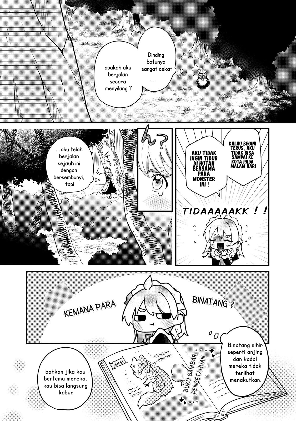 MAIDes: Maid, Jigoku no Senjou ni Tensou sareru. Koyuu no Gomi Shuushuu Mahou de, Saijaku Class no Mama Jinrui Saikyou ni. @comic Chapter 1 - halaman 22