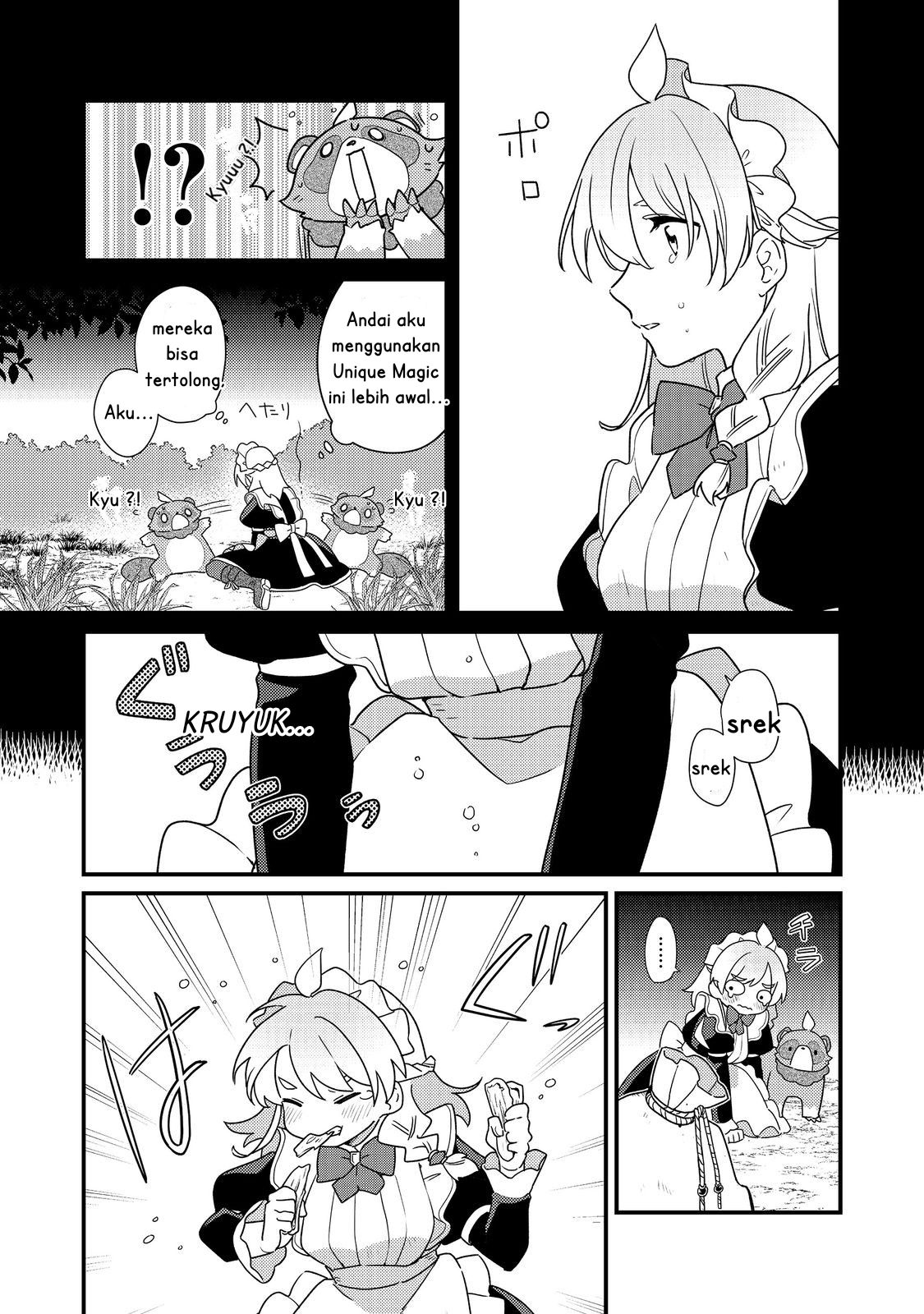MAIDes: Maid, Jigoku no Senjou ni Tensou sareru. Koyuu no Gomi Shuushuu Mahou de, Saijaku Class no Mama Jinrui Saikyou ni. @comic Chapter 2 - halaman 10