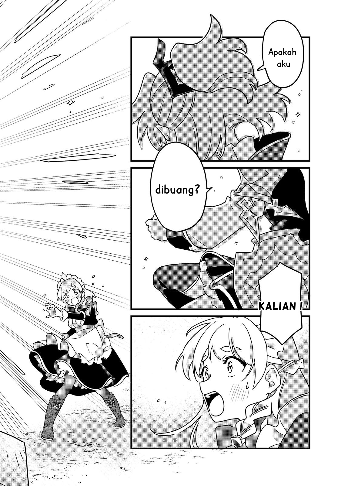 MAIDes: Maid, Jigoku no Senjou ni Tensou sareru. Koyuu no Gomi Shuushuu Mahou de, Saijaku Class no Mama Jinrui Saikyou ni. @comic Chapter 2 - halaman 20