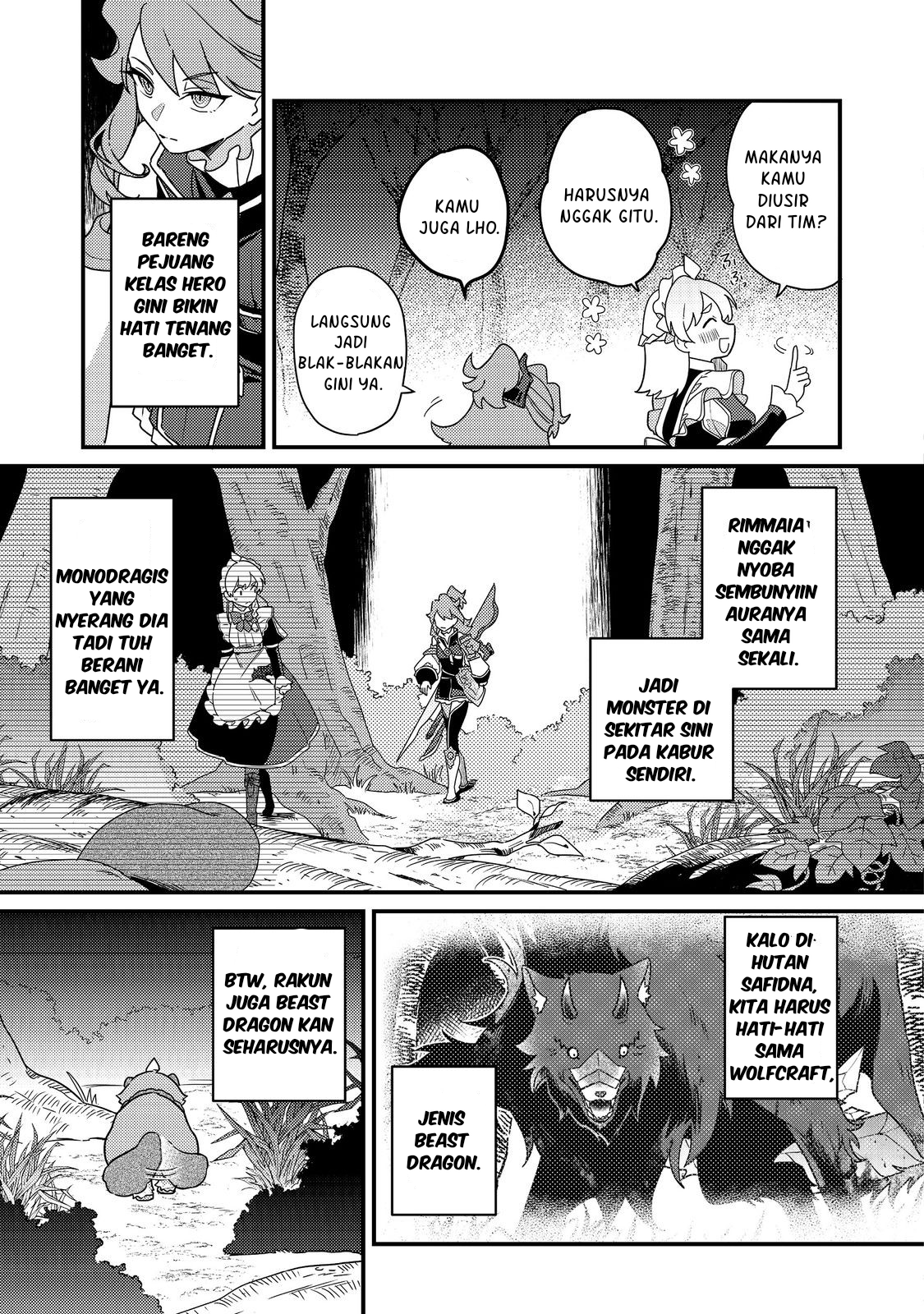 MAIDes: Maid, Jigoku no Senjou ni Tensou sareru. Koyuu no Gomi Shuushuu Mahou de, Saijaku Class no Mama Jinrui Saikyou ni. @comic Chapter 3 - halaman 11