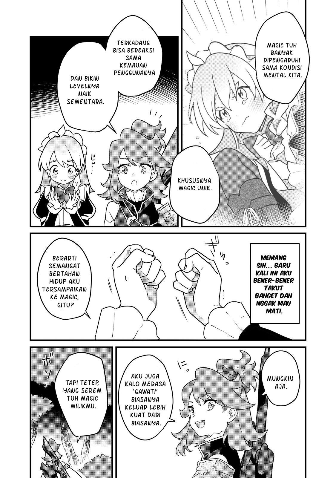 MAIDes: Maid, Jigoku no Senjou ni Tensou sareru. Koyuu no Gomi Shuushuu Mahou de, Saijaku Class no Mama Jinrui Saikyou ni. @comic Chapter 3 - halaman 14