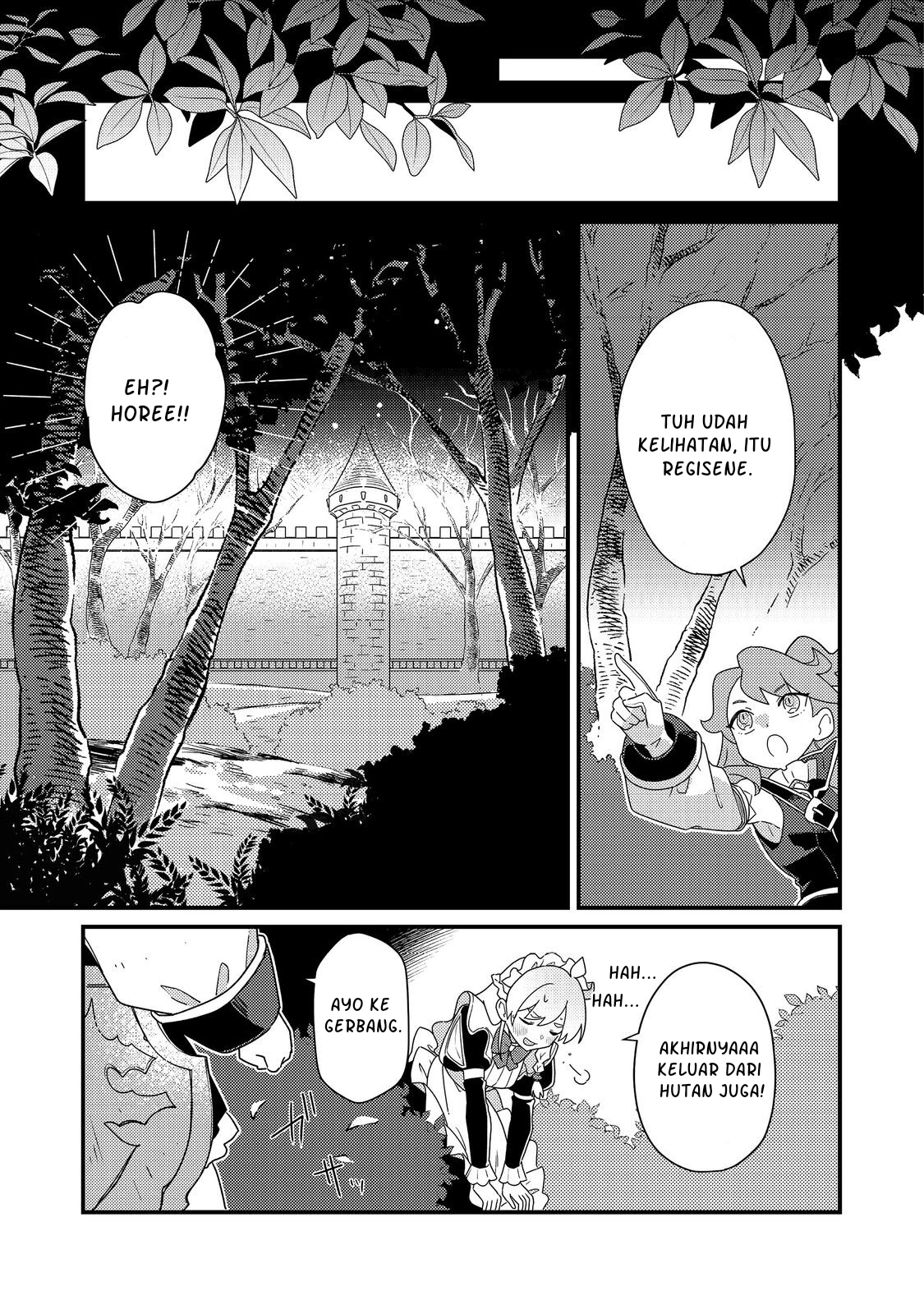 MAIDes: Maid, Jigoku no Senjou ni Tensou sareru. Koyuu no Gomi Shuushuu Mahou de, Saijaku Class no Mama Jinrui Saikyou ni. @comic Chapter 3 - halaman 15
