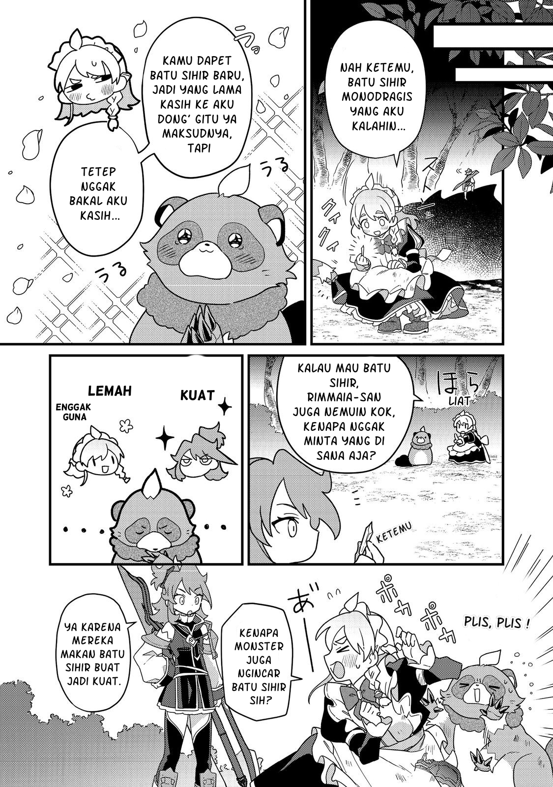 MAIDes: Maid, Jigoku no Senjou ni Tensou sareru. Koyuu no Gomi Shuushuu Mahou de, Saijaku Class no Mama Jinrui Saikyou ni. @comic Chapter 3 - halaman 8