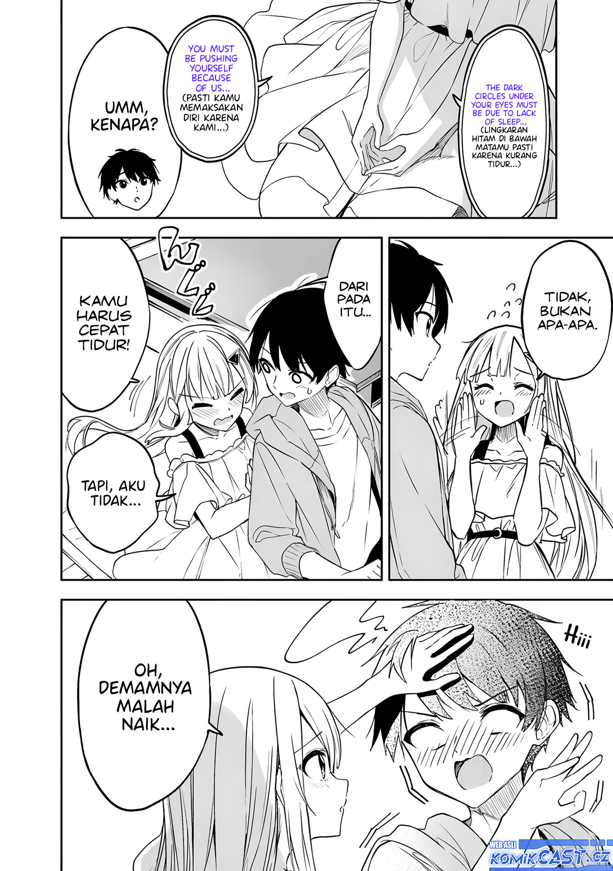Maigo ni Natteita Youjo o Tasuketara, Otonari ni Sumu Bishoujo Ryuugakusei ga Ie ni Asobi ni Kuru You ni Natta Ken ni Tsuite Chapter 10 - halaman 10