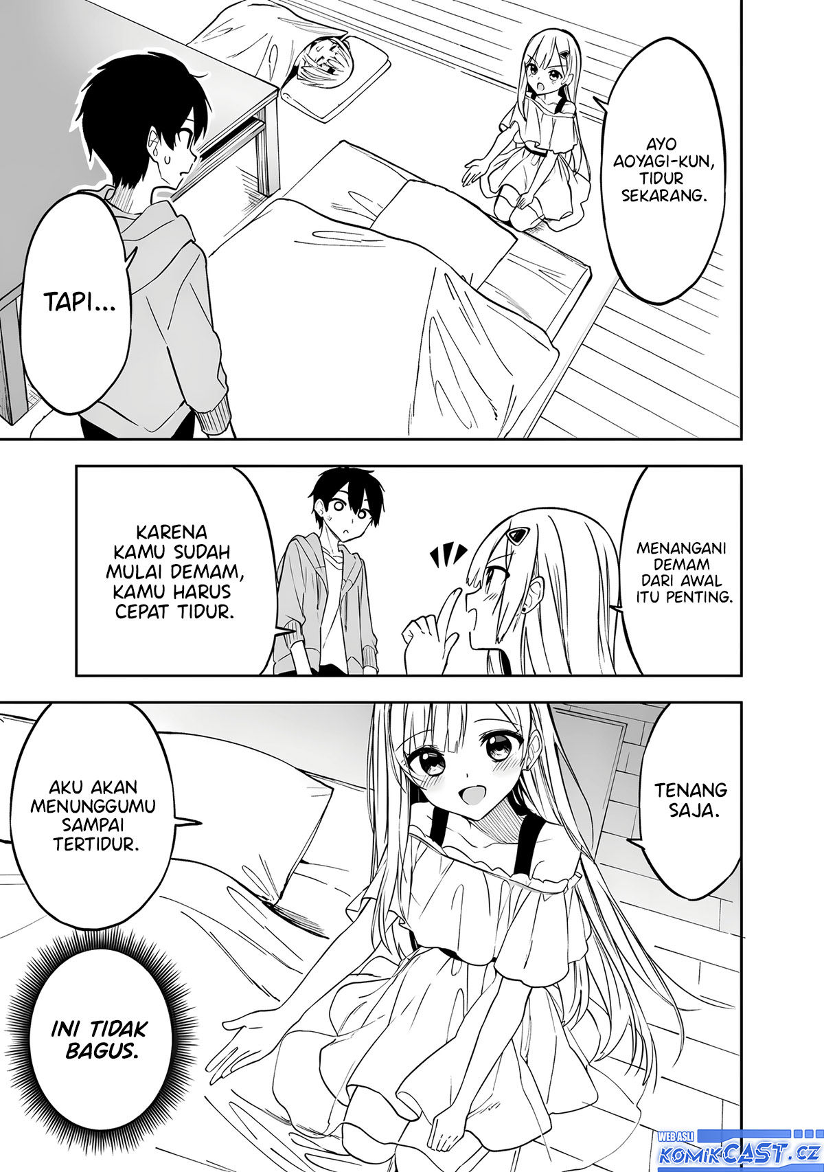 Maigo ni Natteita Youjo o Tasuketara, Otonari ni Sumu Bishoujo Ryuugakusei ga Ie ni Asobi ni Kuru You ni Natta Ken ni Tsuite Chapter 10 - halaman 9