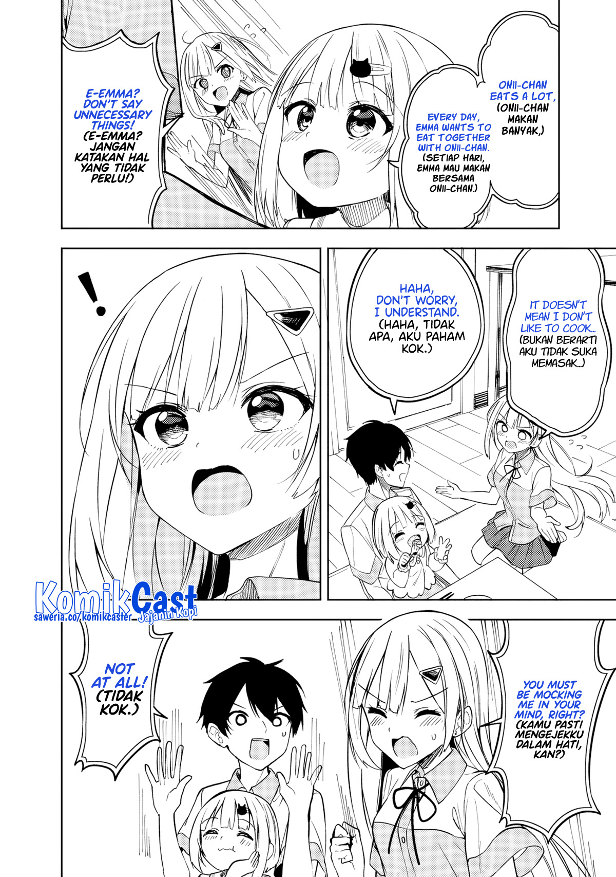 Maigo ni Natteita Youjo o Tasuketara, Otonari ni Sumu Bishoujo Ryuugakusei ga Ie ni Asobi ni Kuru You ni Natta Ken ni Tsuite Chapter 11 - halaman 11