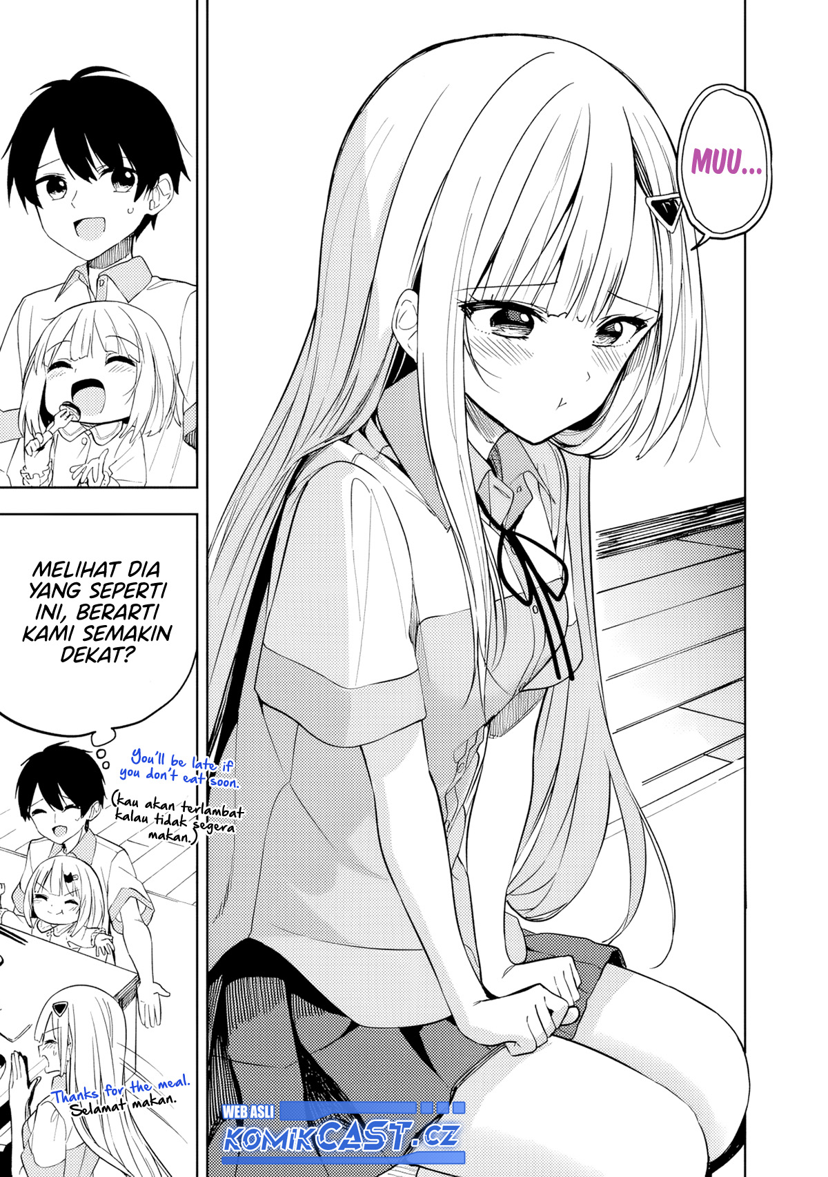 Maigo ni Natteita Youjo o Tasuketara, Otonari ni Sumu Bishoujo Ryuugakusei ga Ie ni Asobi ni Kuru You ni Natta Ken ni Tsuite Chapter 11 - halaman 12