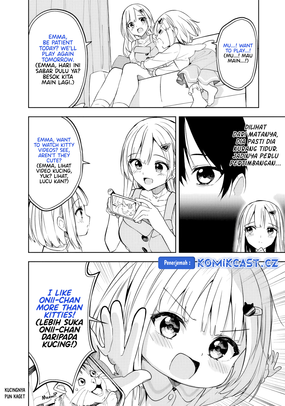 Maigo ni Natteita Youjo o Tasuketara, Otonari ni Sumu Bishoujo Ryuugakusei ga Ie ni Asobi ni Kuru You ni Natta Ken ni Tsuite Chapter 11 - halaman 17