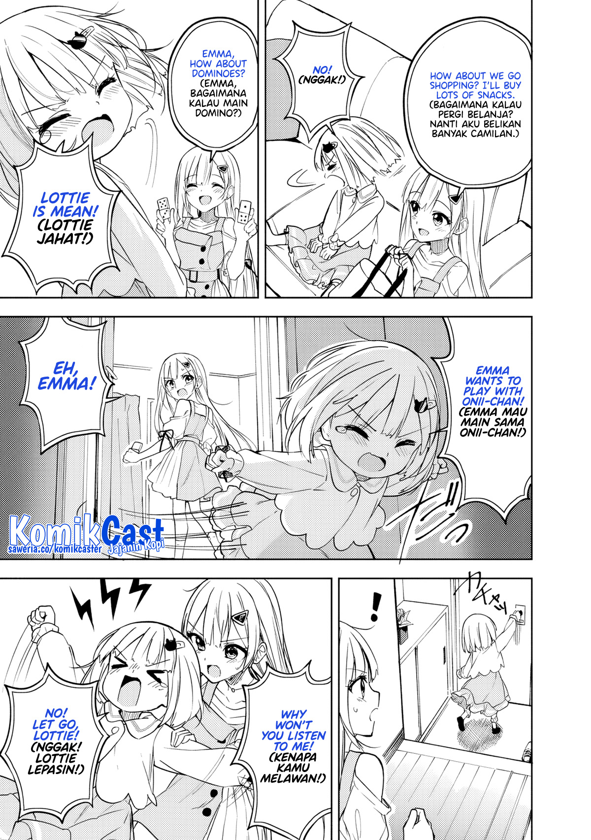 Maigo ni Natteita Youjo o Tasuketara, Otonari ni Sumu Bishoujo Ryuugakusei ga Ie ni Asobi ni Kuru You ni Natta Ken ni Tsuite Chapter 11 - halaman 18