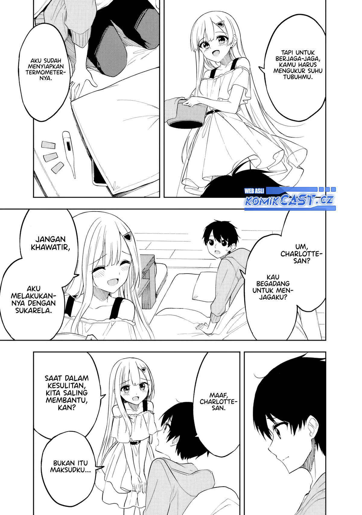 Maigo ni Natteita Youjo o Tasuketara, Otonari ni Sumu Bishoujo Ryuugakusei ga Ie ni Asobi ni Kuru You ni Natta Ken ni Tsuite Chapter 11 - halaman 4