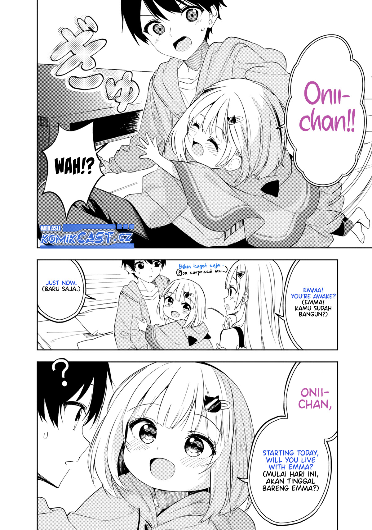 Maigo ni Natteita Youjo o Tasuketara, Otonari ni Sumu Bishoujo Ryuugakusei ga Ie ni Asobi ni Kuru You ni Natta Ken ni Tsuite Chapter 11 - halaman 7