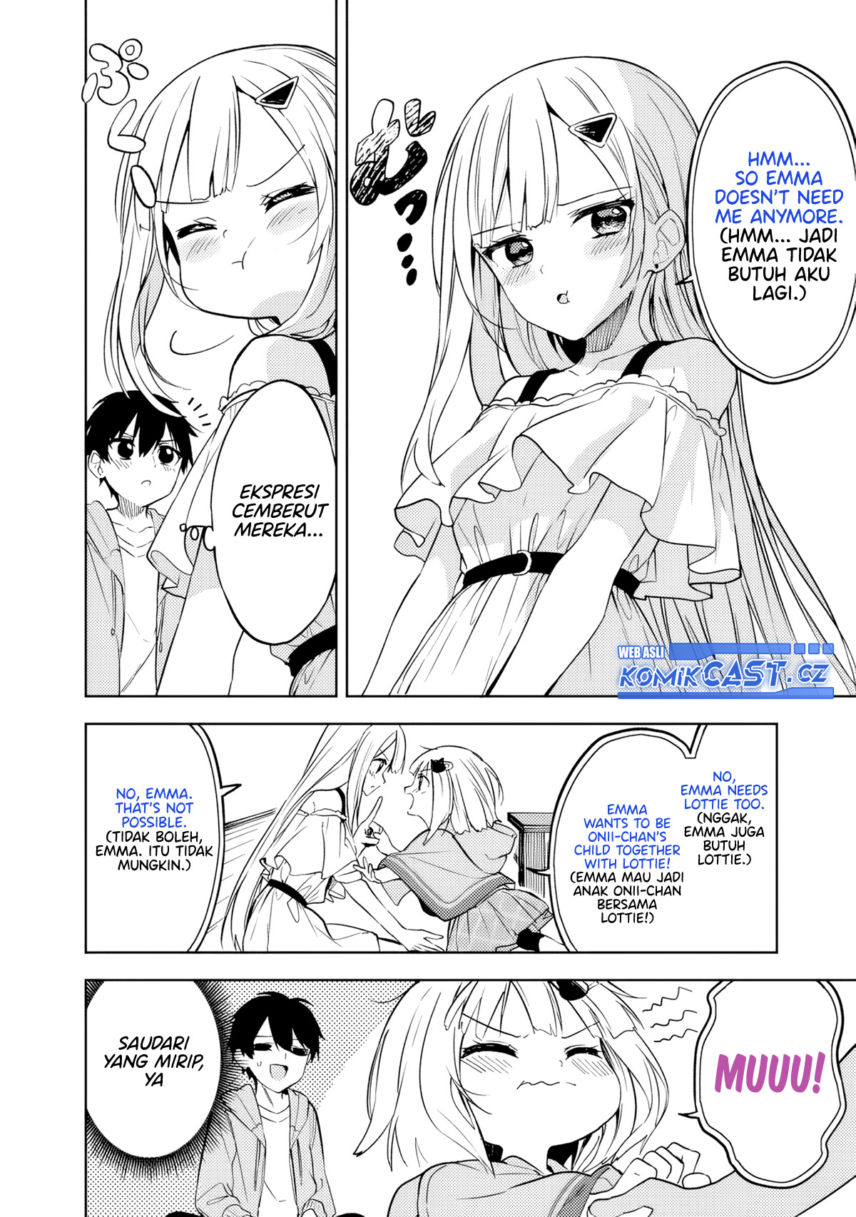 Maigo ni Natteita Youjo o Tasuketara, Otonari ni Sumu Bishoujo Ryuugakusei ga Ie ni Asobi ni Kuru You ni Natta Ken ni Tsuite Chapter 11 - halaman 9