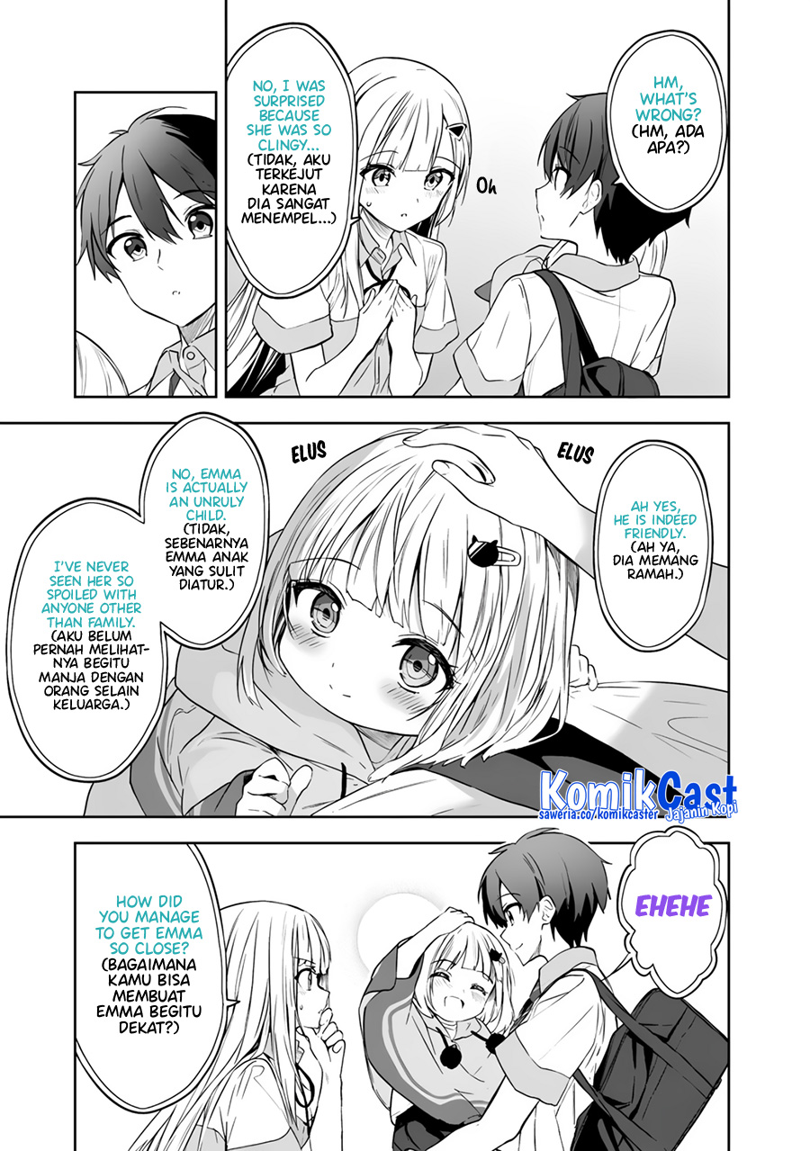 Maigo ni Natteita Youjo o Tasuketara, Otonari ni Sumu Bishoujo Ryuugakusei ga Ie ni Asobi ni Kuru You ni Natta Ken ni Tsuite Chapter 2 - halaman 14