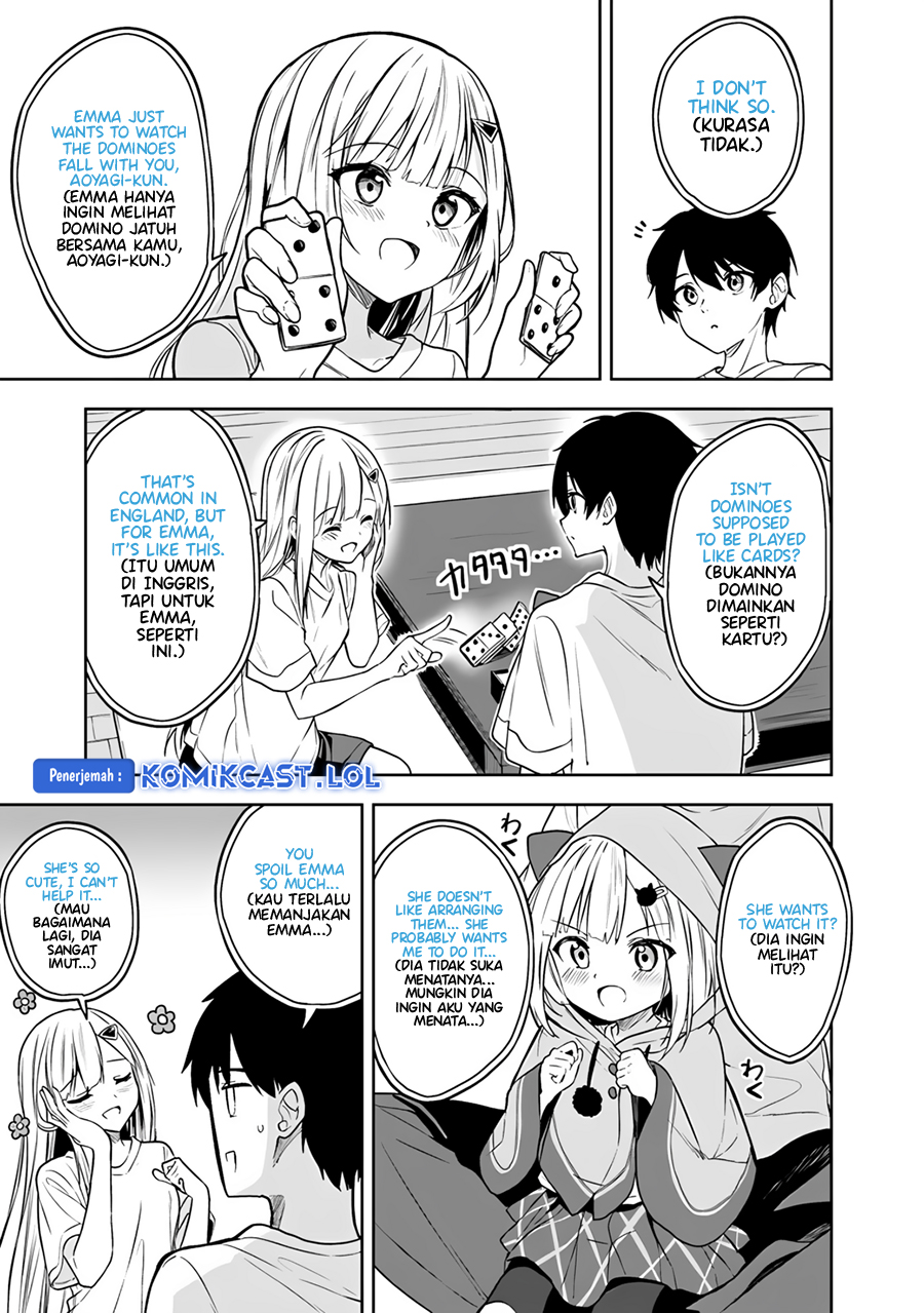 Maigo ni Natteita Youjo o Tasuketara, Otonari ni Sumu Bishoujo Ryuugakusei ga Ie ni Asobi ni Kuru You ni Natta Ken ni Tsuite Chapter 3 - halaman 12