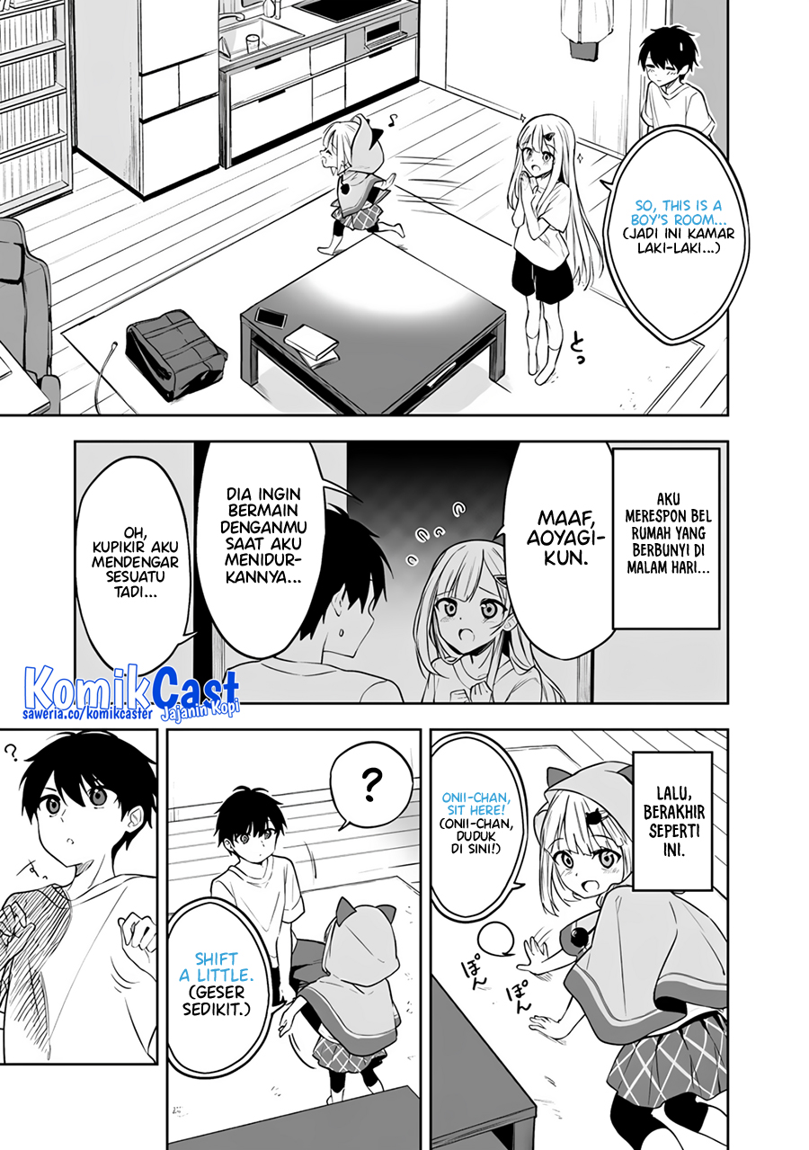 Maigo ni Natteita Youjo o Tasuketara, Otonari ni Sumu Bishoujo Ryuugakusei ga Ie ni Asobi ni Kuru You ni Natta Ken ni Tsuite Chapter 3 - halaman 4