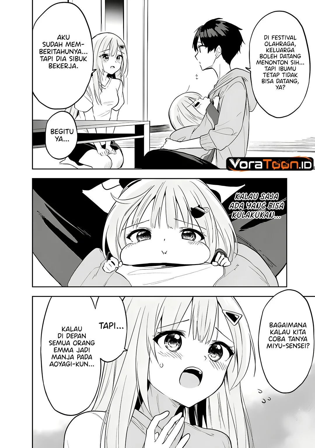 Maigo ni Natteita Youjo o Tasuketara, Otonari ni Sumu Bishoujo Ryuugakusei ga Ie ni Asobi ni Kuru You ni Natta Ken ni Tsuite Chapter 33 - halaman 16