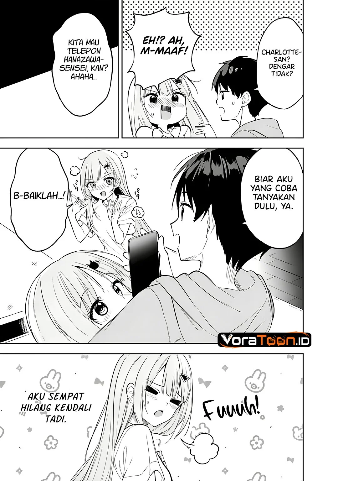 Maigo ni Natteita Youjo o Tasuketara, Otonari ni Sumu Bishoujo Ryuugakusei ga Ie ni Asobi ni Kuru You ni Natta Ken ni Tsuite Chapter 33 - halaman 19