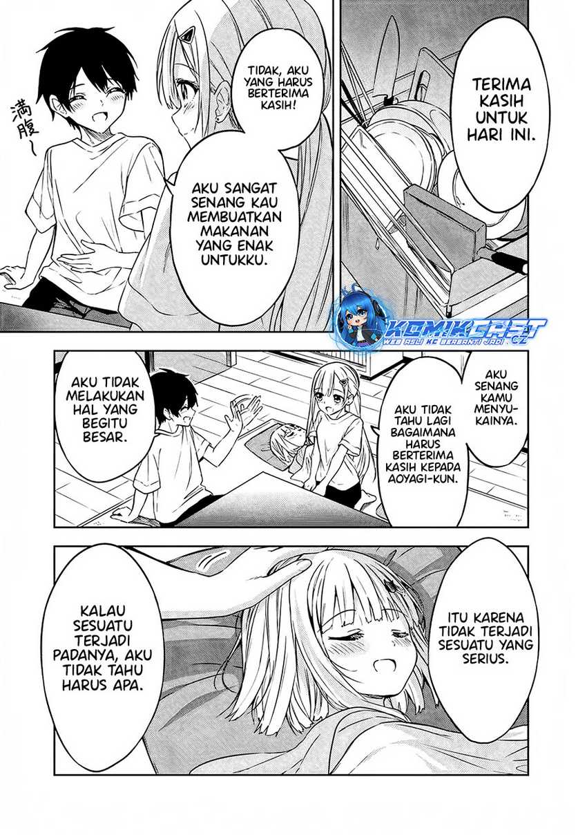 Maigo ni Natteita Youjo o Tasuketara, Otonari ni Sumu Bishoujo Ryuugakusei ga Ie ni Asobi ni Kuru You ni Natta Ken ni Tsuite Chapter 4 - halaman 12