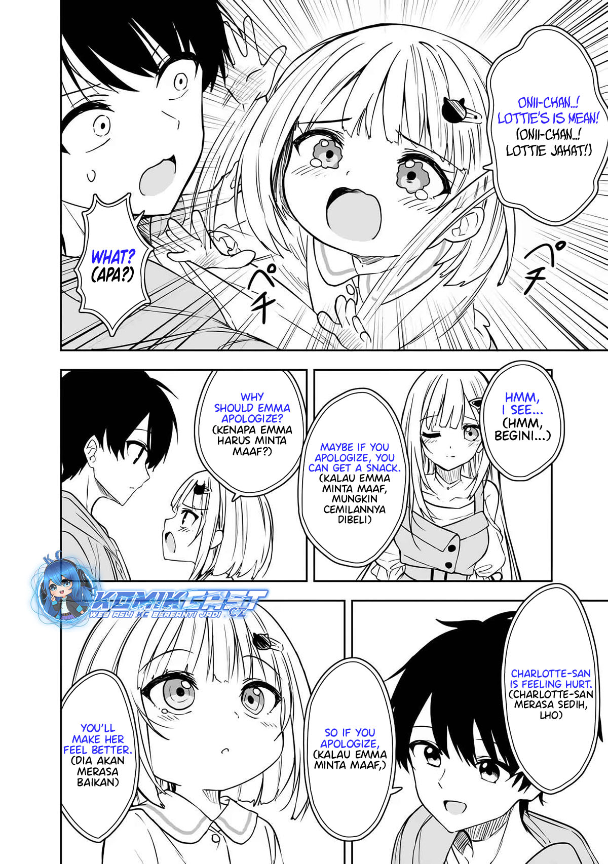 Maigo ni Natteita Youjo o Tasuketara, Otonari ni Sumu Bishoujo Ryuugakusei ga Ie ni Asobi ni Kuru You ni Natta Ken ni Tsuite Chapter 7 - halaman 13