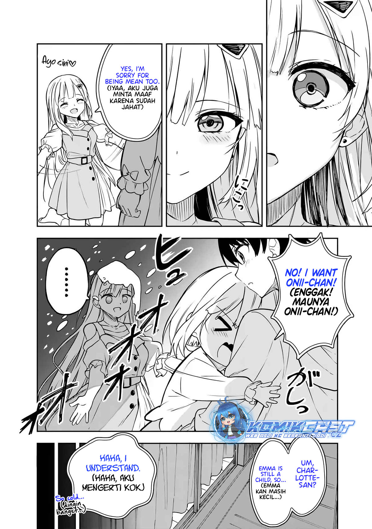 Maigo ni Natteita Youjo o Tasuketara, Otonari ni Sumu Bishoujo Ryuugakusei ga Ie ni Asobi ni Kuru You ni Natta Ken ni Tsuite Chapter 7 - halaman 15