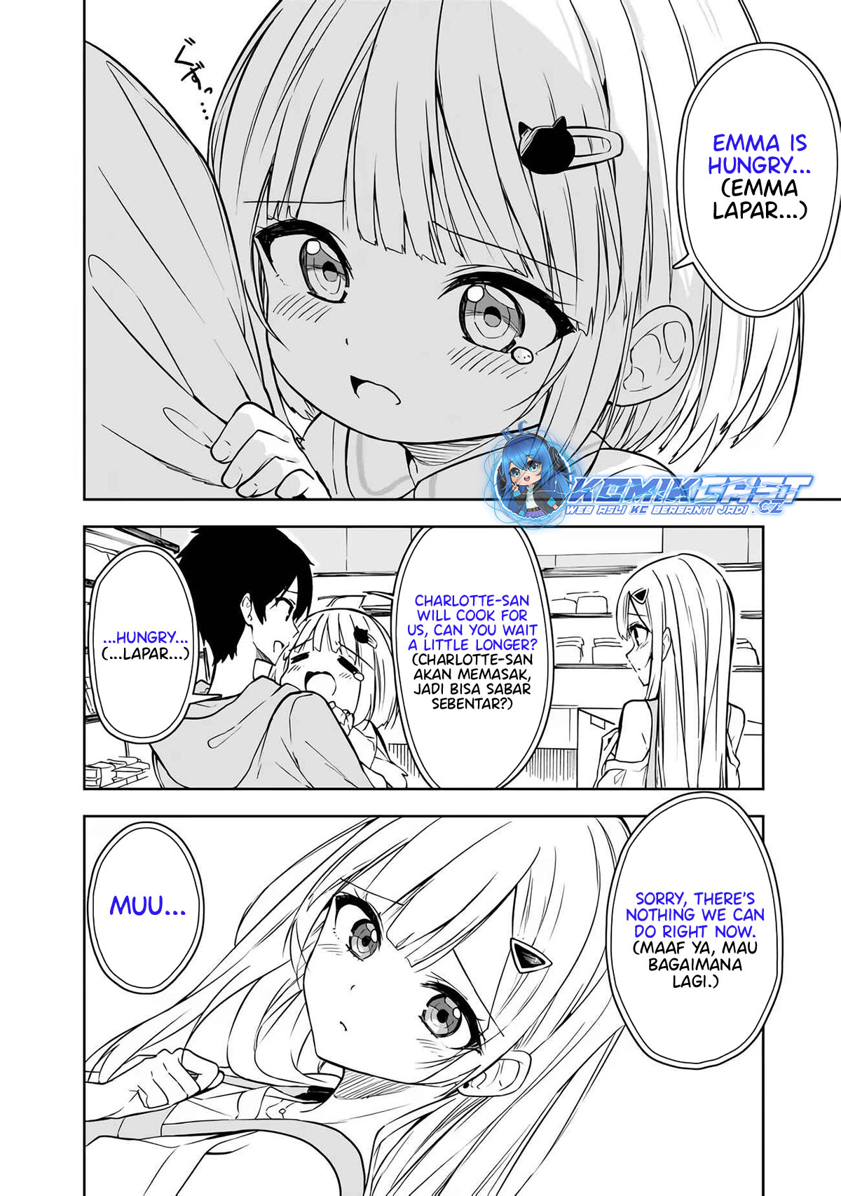 Maigo ni Natteita Youjo o Tasuketara, Otonari ni Sumu Bishoujo Ryuugakusei ga Ie ni Asobi ni Kuru You ni Natta Ken ni Tsuite Chapter 7 - halaman 17