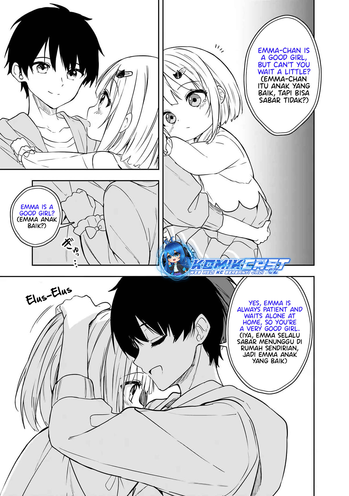 Maigo ni Natteita Youjo o Tasuketara, Otonari ni Sumu Bishoujo Ryuugakusei ga Ie ni Asobi ni Kuru You ni Natta Ken ni Tsuite Chapter 7 - halaman 18